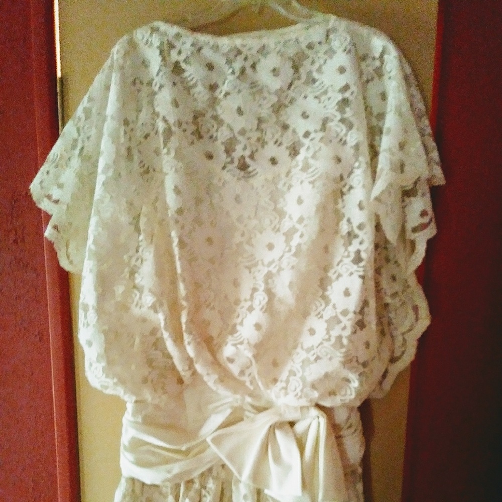 Ivory Lace Dress
